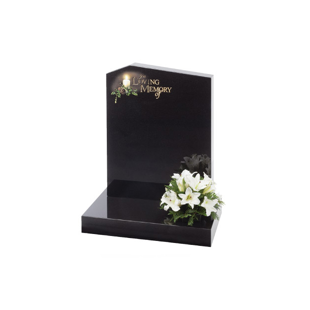 Cairngorm - Indian Black Granite - Traditional